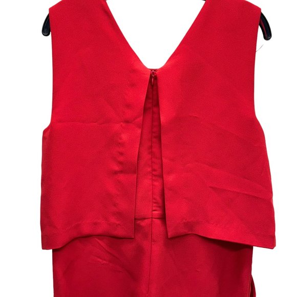 Just Female Women’s Jumpsuit Sleeveless Red - Size Small - Picture 5 of 9